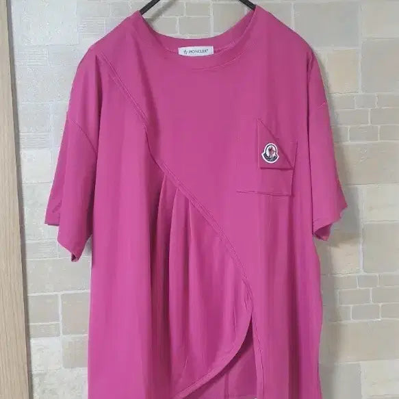 [BUNJANG] Hot Pink T-Shirt / 여성 핫핑크티(새옷)