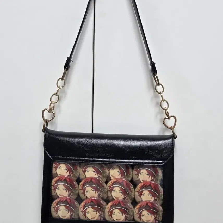 [BUNJANG] Ensemble Stars Rinne Amagi Ita Bag with 12 Can Badges / 앙상블스타즈 아마기 린네 이타백