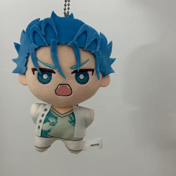 [BUNJANG] Bleach Grimmjow Jaegerjaquez April Fools' Day Plush Doll Mascot / 블리치 그림죠 재거잭 호정고교 만우절 누이 인형 마스코트
