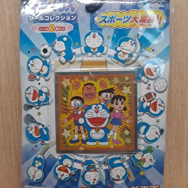 [BUNJANG] Vintage Doraemon Seal Card Set / 고전 빈티지 도라에몽 씰 카드 세트 팝니다.