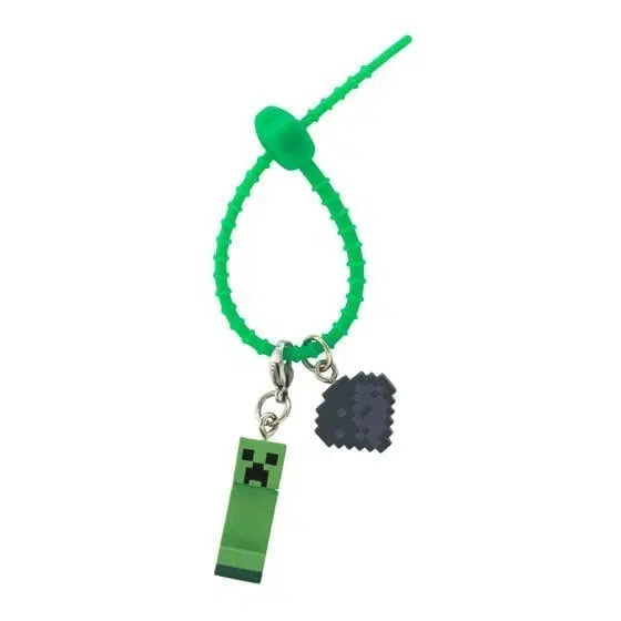 [BUNJANG] Minecraft Creeper Colorful Multi Charm Keyring (Sealed) / 미개봉 캡슐 가챠 마인크래프트 컬러풀 멀티 참 크리퍼 키링