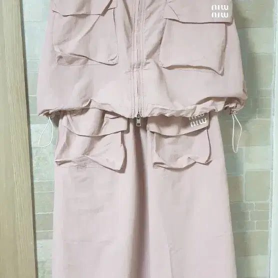 [BUNJANG] Women's Two-Piece Set - Light Pink / 여성 투피스(새옷)