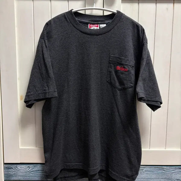 [BUNJANG] 90s Marlboro Stripe T-Shirt / 90s 말보로 스트라이프 s/m 사이즈