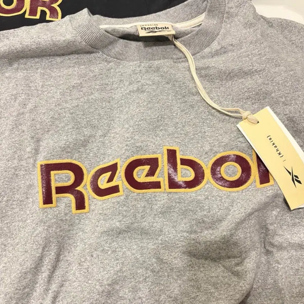 [BUNJANG] KCCOS x Reebok Graphic T-Shirt Grey XL / 리복 카키스 반팔 그레이 XL