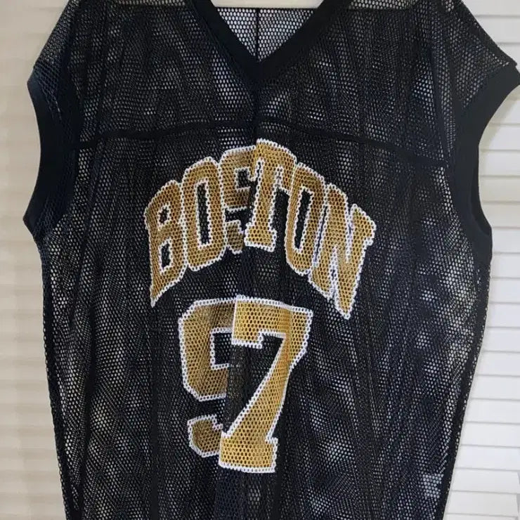 [BUNJANG] OURWAVE Mesh Jersey Black Gold 97 / OURWAVE 메쉬 저지 블랙 골드 97