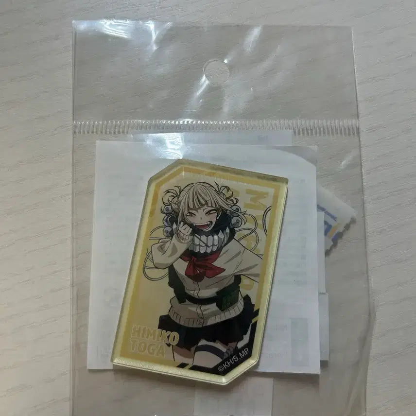 [BUNJANG] My Hero Academia Himiko Toga Acrylic Sticker / 나히아 히로아카 토가 히미코 아크릴 스티커