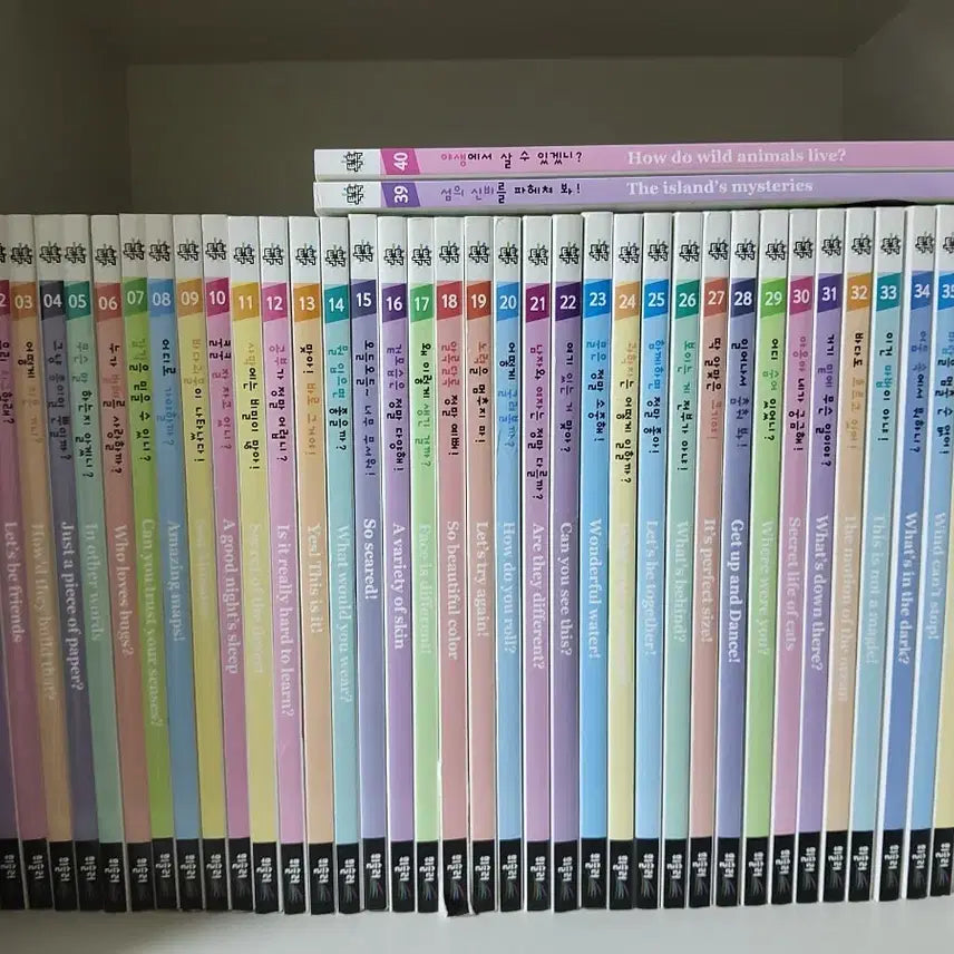 [BUNJANG] Sciencian Tok Tok Complete Set (40 Volumes) / 사이언싱 톡톡 A-급