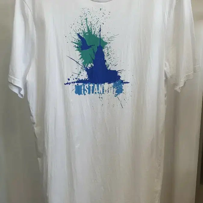[BUNJANG] MAVI Istanbul Graphic Short Sleeve T-Shirt XL / MAVI 마비 이스탄불 그래픽 반팔티 XL