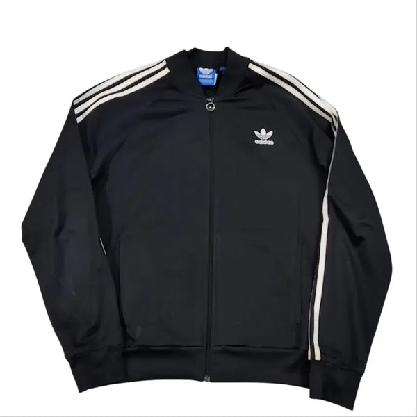 [BUNJANG] Adidas 3-Stripes Track Top Black Size 110 / 아디다스 삼선 트랙탑 검정 110