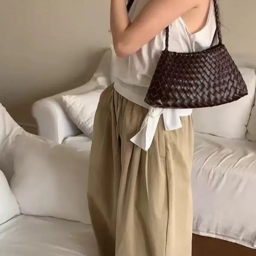 [BUNJANG] Dragon Dark Brown Bag with Inner Pouch / 드래곤 다크브라운 백 (+이너백포함)