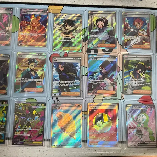 [BUNJANG] Pokemon Card Trainer SR (10) + Mega Evolution & Others SR (8) - 18 Card Bundle / 포켓몬 카드 트레이너SR10장 외 메가진화 기타 SR총18장 급처합니다!