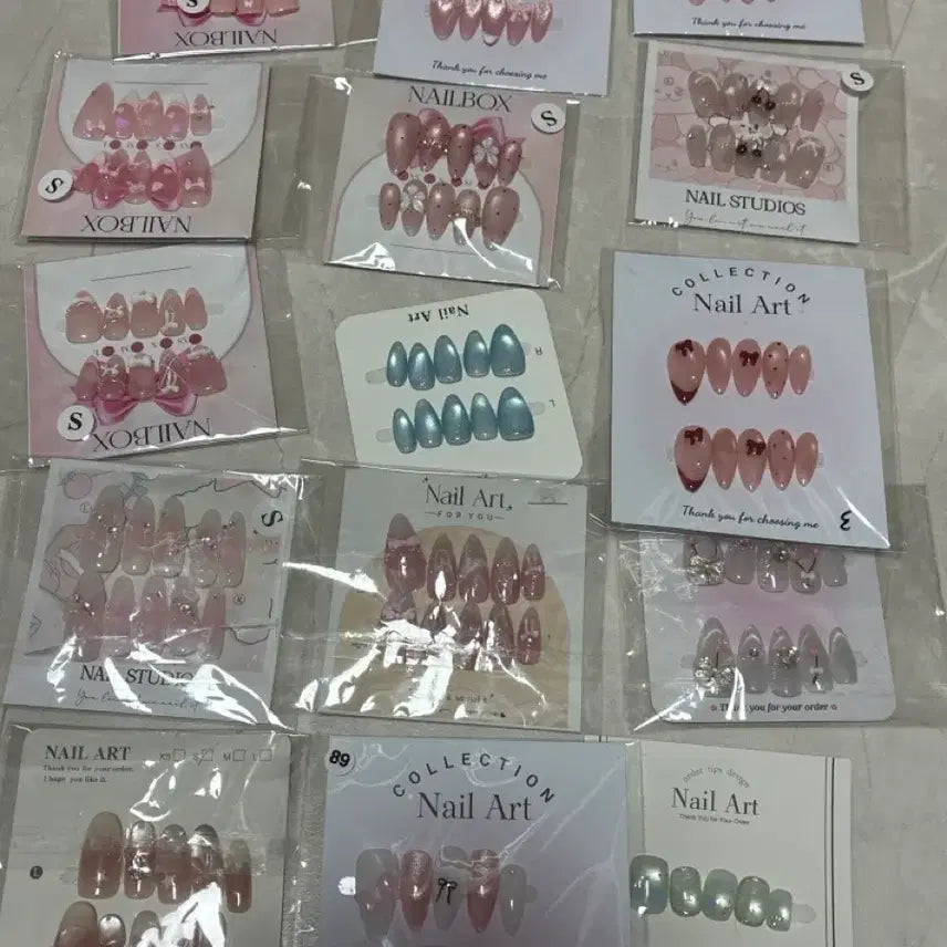 [BUNJANG] Small Size Nail Tips / 네일팁 처분