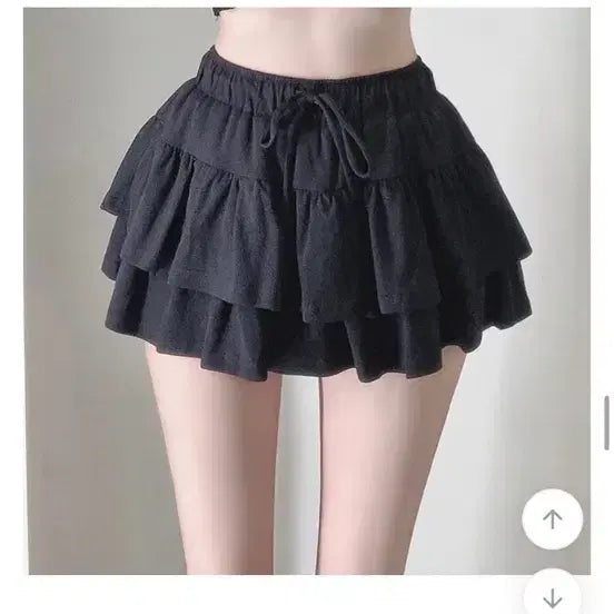 [BUNJANG] Tiered Frill Balletcore Skirt / 캉캉 프릴 발레코어 치마