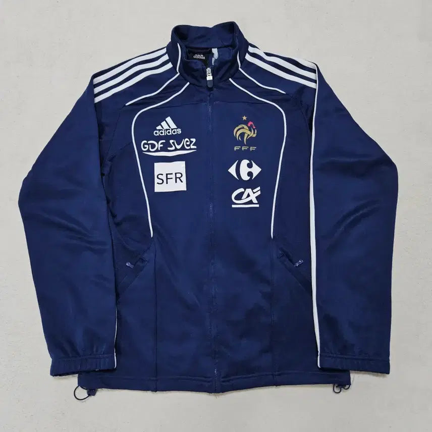 [BUNJANG] Adidas France National Team Track Top Jersey / 아디다스 프랑스 국대 트랙탑 져지 급처