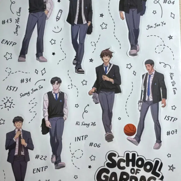 [BUNJANG] Garbage Time Popup POB Sticker Set / 가비지타임 팝업 특전 스티커 판매