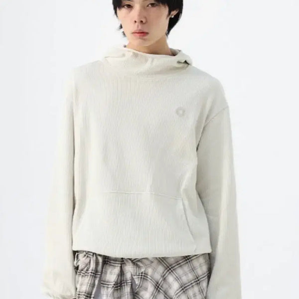 [BUNJANG] 999HUMANITY Adventure Soft Hoodie Ivory / 999휴머니티 어드벤처 소프트 후디 아이보리 1