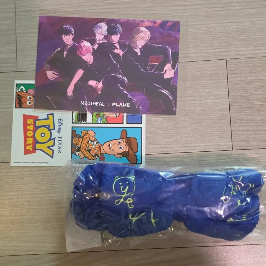 [BUNJANG] PLAVE Meditherapy Headband + Postcard Bundle Set / 플레이브 메디힐 세안밴드+엽서 일괄