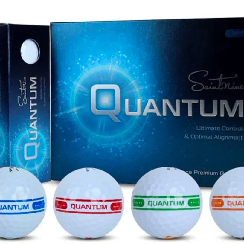 [BUNJANG] Saintnine QUANTUM Golf Balls White (12-Pack) / SaintNine QUANTUM 골프공 화이트