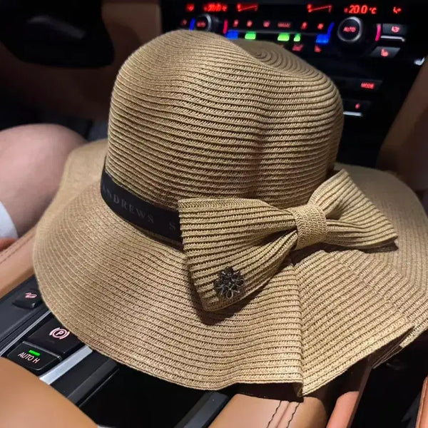 [BUNJANG] St. Andrews Straw Hat Fedora / St. Andrews 스트로햇/페도라/밀짚모자