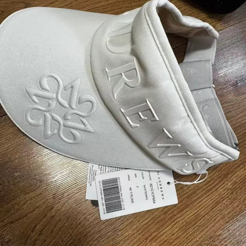 [BUNJANG] Saint Andrews Golf Sun Visor White / 세인트앤드류스 골프 썬바이저 화이트