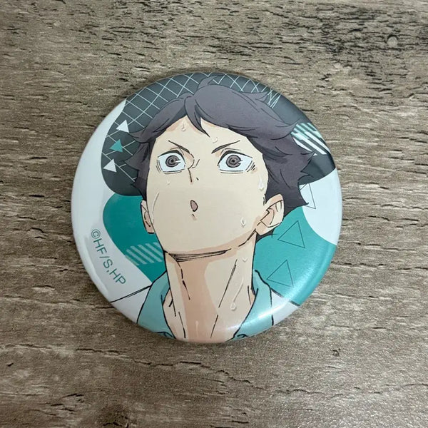 [BUNJANG] Haikyuu!! Toru Oikawa Can Badge / 하이큐!! 오이카와 토오루 캔뱃지