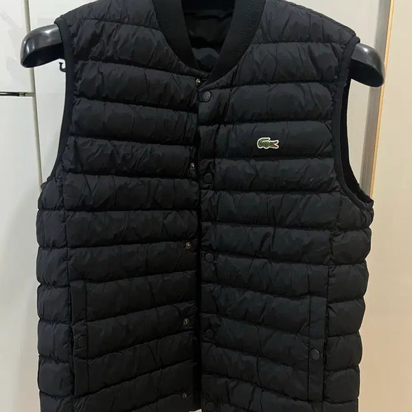 [BUNJANG] Lacoste Duck Down Padded Vest Size 100 / 라코스테 덕다운 패딩조끼 100