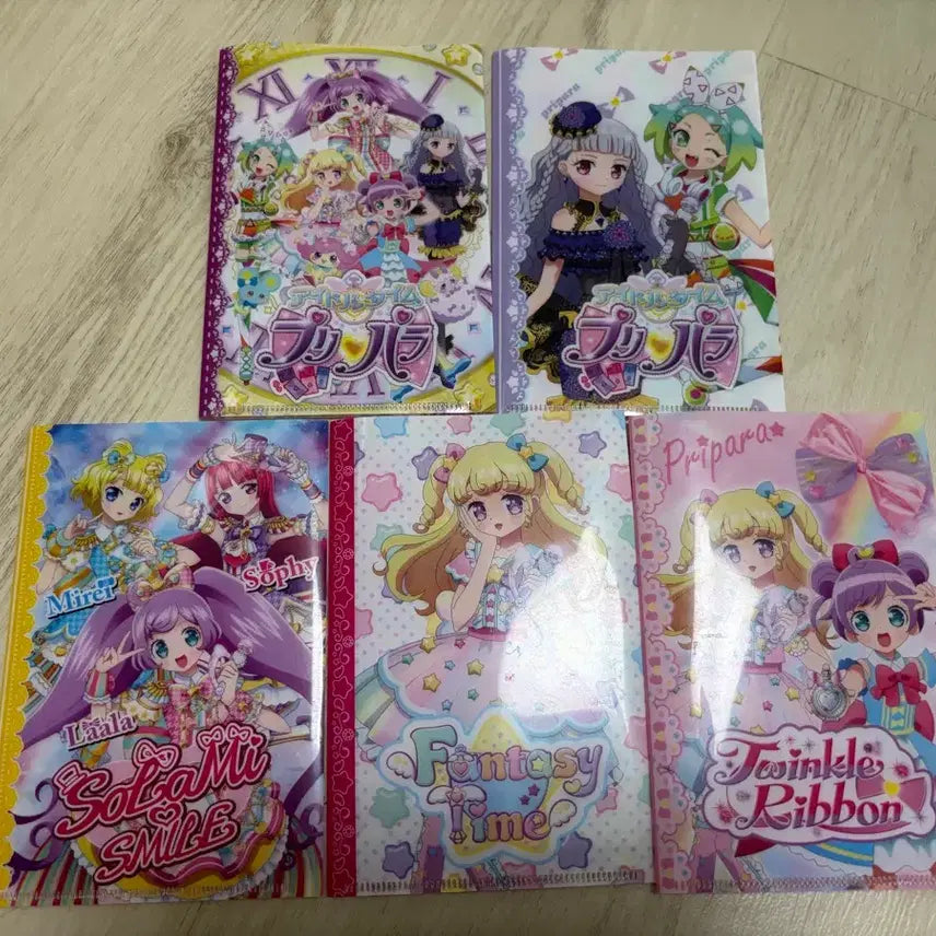 [BUNJANG] Idoltime Pripara Mini Pretty Ticket File Lala Yui Rare / 아이돌타임 프리파라 미니 프리티켓 파일 라라 유이 희귀
