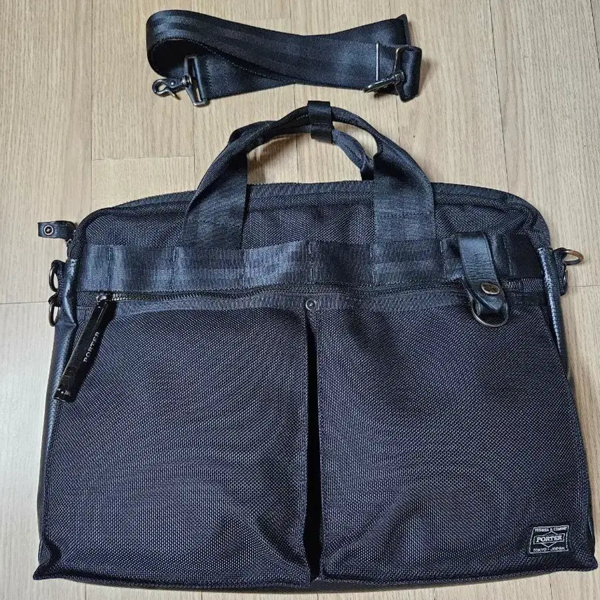 [BUNJANG] Yoshida Porter HEAT 2-Way Briefcase / 요시다포터 히트 2way 브리프케이스