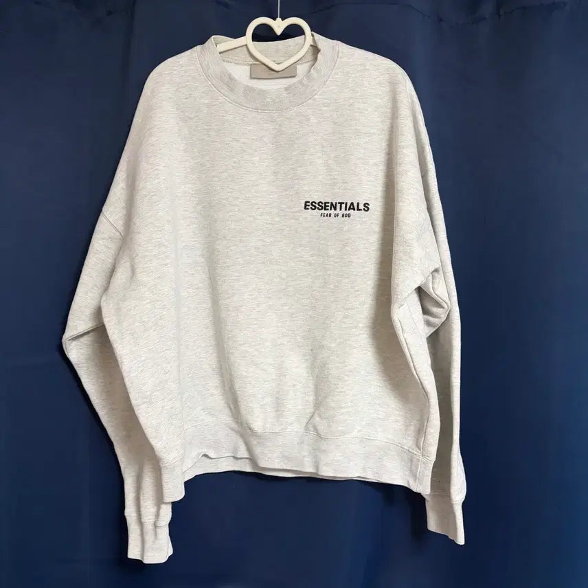 [BUNJANG] Fear of God Essentials Hoodie Light Gray / 에센셜 피어 오브 갓 후드티 라이트 그레이