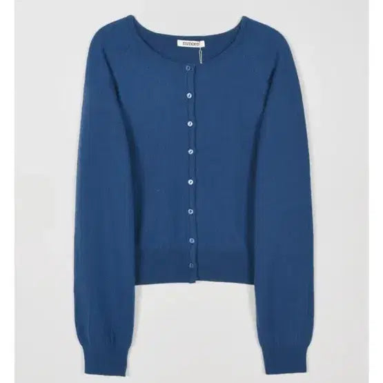 [BUNJANG] Mariround Breeze Roundneck Cardigan - Blue / 메리어라운드 브리즈 라운드넥 가디건 블루 지안씨가디건