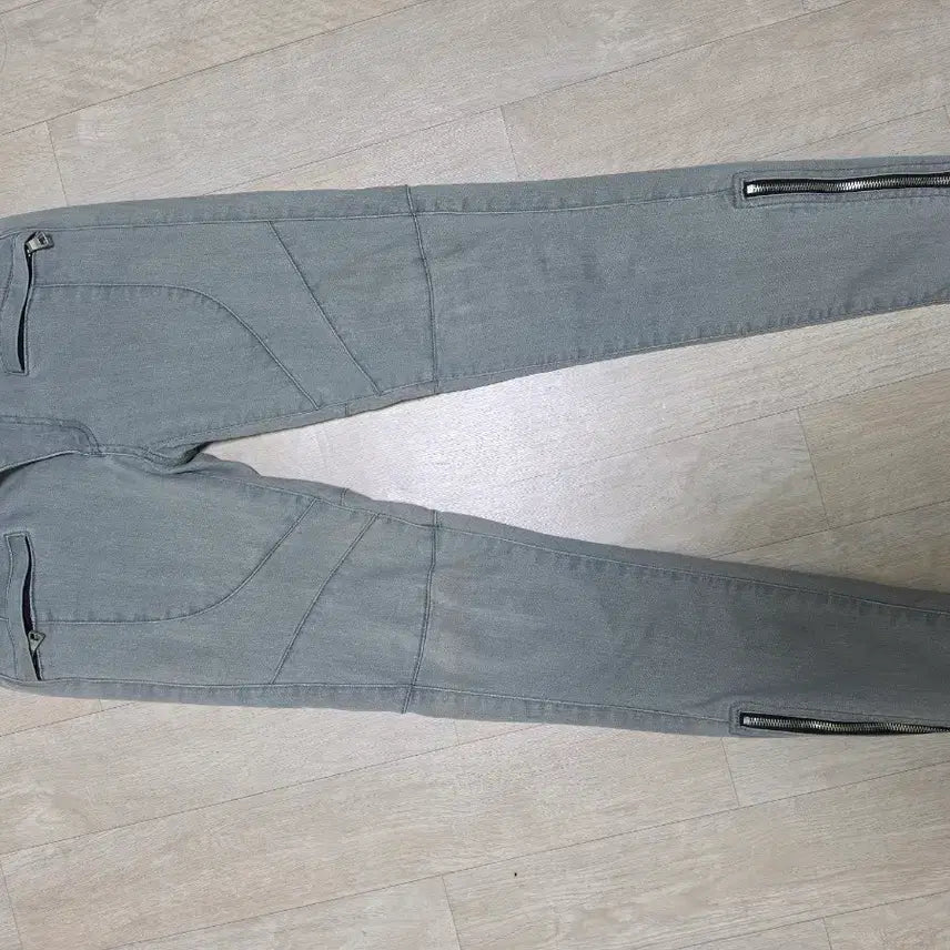 [BUNJANG] System Women's Zipper Detail Flare Jeans / 시스템 여성청바지