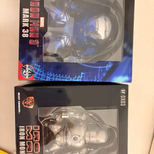 [BUNJANG] Marvel Iron Man 3 Mark 38 & Iron Monger Figure Set / 마블 아이언맨3 마크38 / 아이언 몽거 피규어 2종