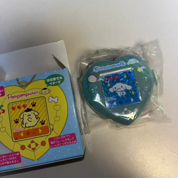[BUNJANG] Heisei Munekyun Game Machine Heart Case Cinnamoroll / 헤이세이 무네큥 게임기 하트 케이스 시나모롤