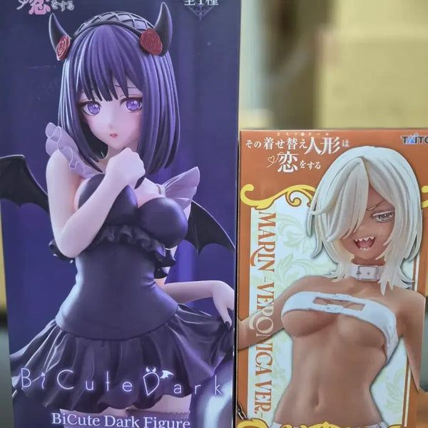 [BUNJANG] Sealed Bundle BiCute Dark Marine Figure & Coreful Veronica Figure / 미개봉 일괄)) BiCute Dark 마린 피규어 / Coreful 베로니카 피규어