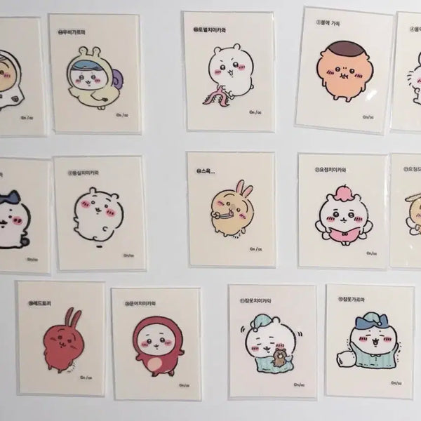 [BUNJANG] Chiikawa Sticker Collection Bundle / 치이카와 띠부씰 모음