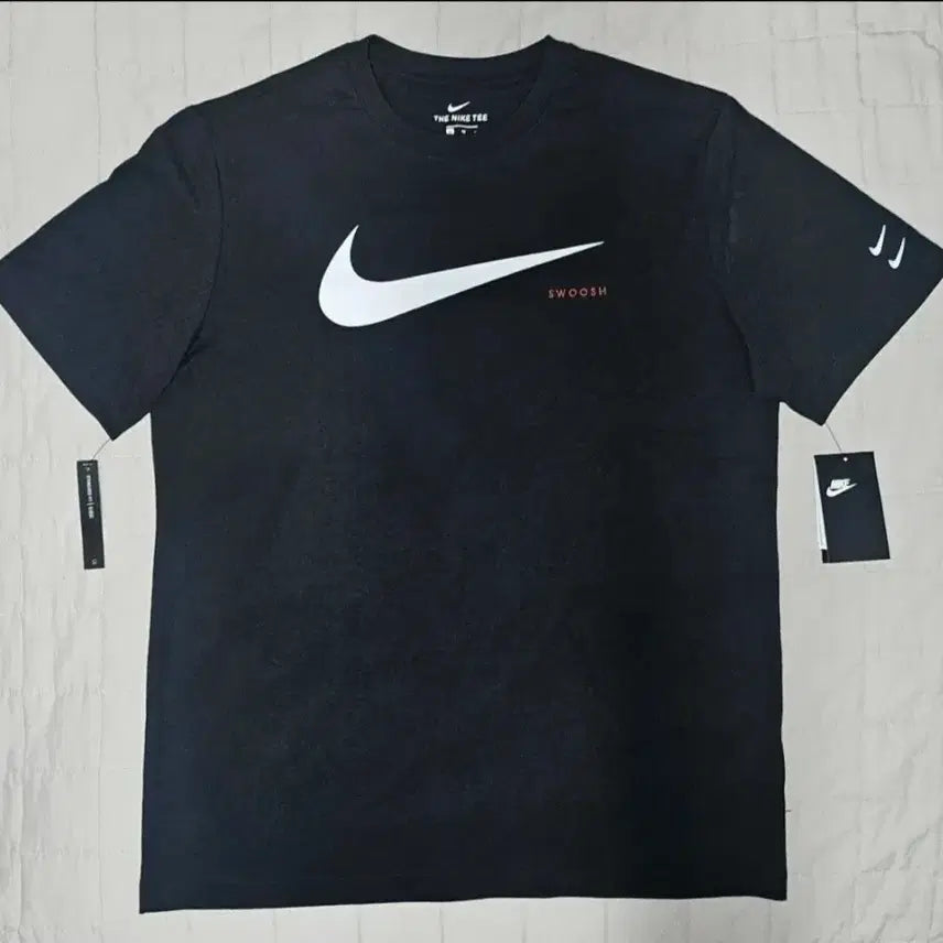 [BUNJANG] Nike Swoosh T-Shirt Black XL / 나이키 스우시 반팔티 검정 XL