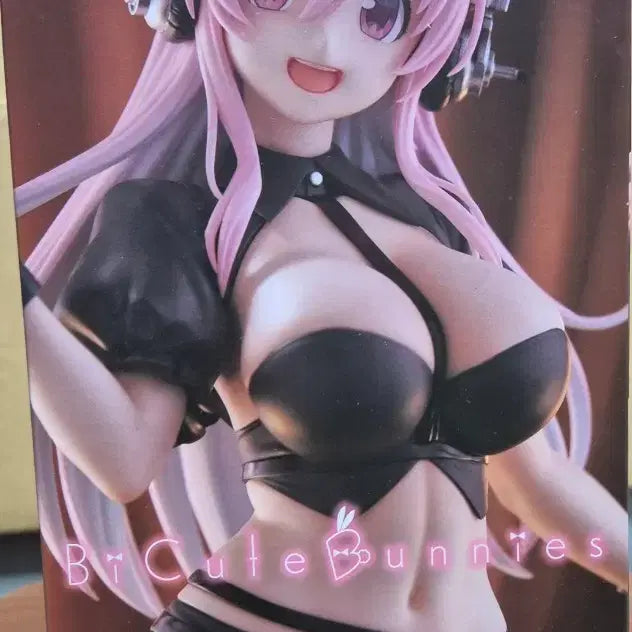[BUNJANG] Super Sonico BiCute Bunnysuit Figure (Sealed) / 미개봉)) 슈퍼소니코 비큐트 바니걸 피규어