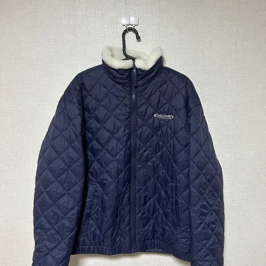 [BUNJANG] Discovery Expedition Reversible Padded Jumper Navy / 디스커버리 양면 패딩 점퍼 네이비