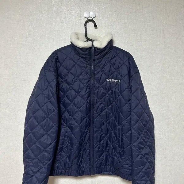 [BUNJANG] Discovery Expedition Reversible Padded Jumper Navy / 디스커버리 양면 패딩 점퍼 네이비