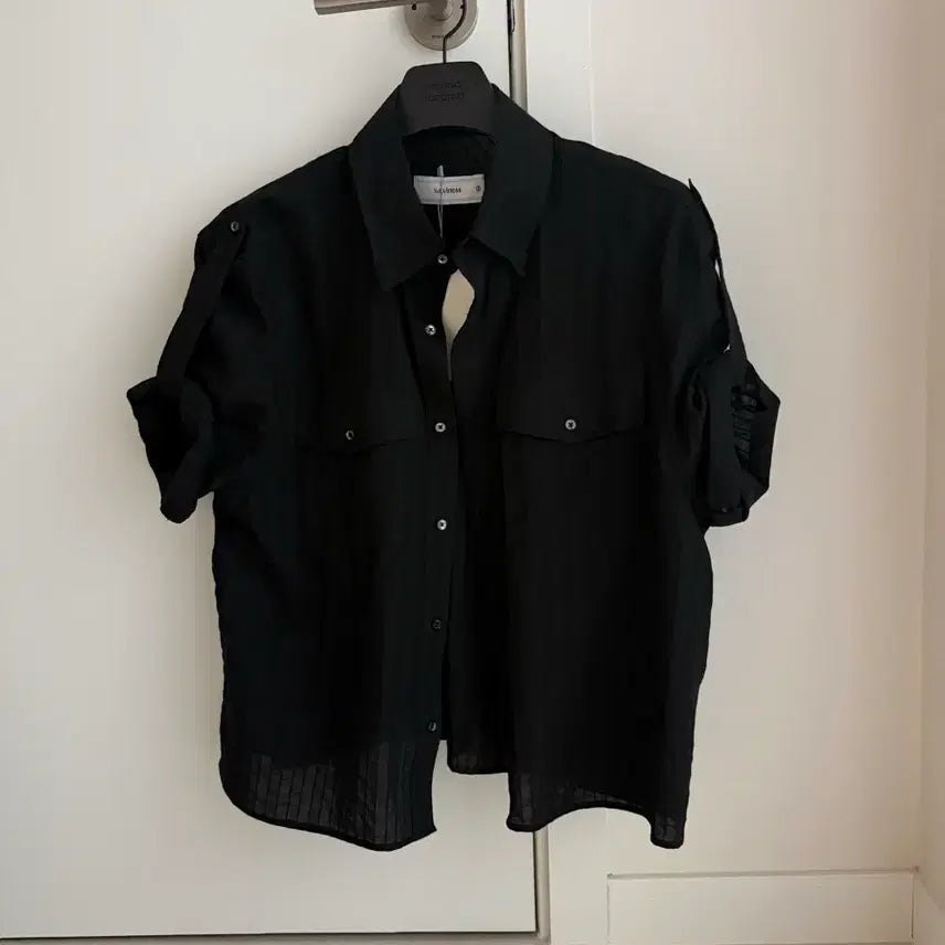 [BUNJANG] Waveness Horizon Stripe Heart Shirt / [ 새상품 웨이비니스 호리즌 스트라이프 하츠셔츠 2 사이즈 ]