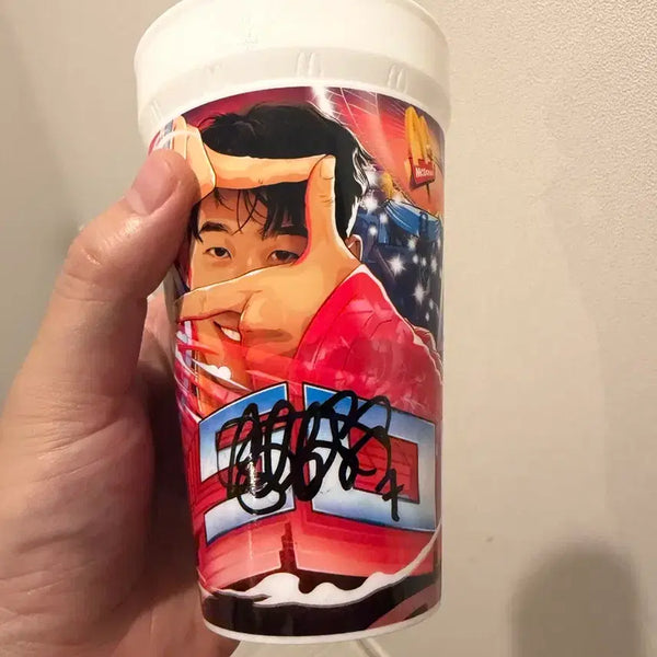 [BUNJANG] Son Heung-min Signed McDonald's Cup / 손흥민 친필 싸인 맥도날드컵