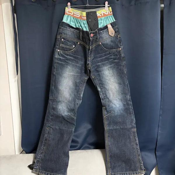 [BUNJANG] Urbanus Real Denim Snowboard Denim Pants / 어반어스 리얼데님 스노우 보드 데님 팬츠
