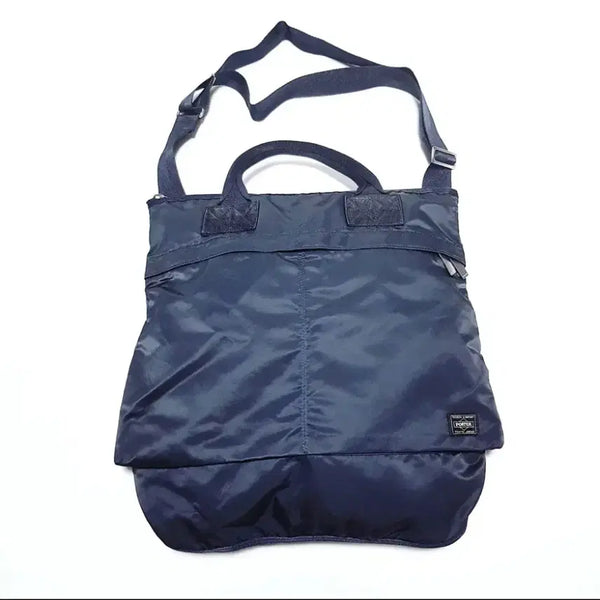 [BUNJANG] Yoshida Porter 2-Way Frame Helmet Bag Navy / 요시다포터 2way 프레임 헬멧백 네이비