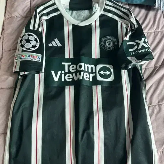 [BUNJANG] Manchester United 23/24 Garnacho #17 Away Football Jersey / 급처 맨유 23/24 가르나초 17번 유니폼(축구유니폼 교환)