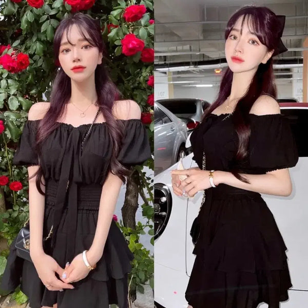 [BUNJANG] Mayoon Black Tiered Mini Skirt M / 새상품 메이윤 제작 캉캉 미니스커트 블랙 M