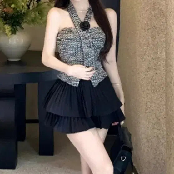 [BUNJANG] Imported Clothing Halter Top (New) / 수입의류 홀복탑(새상품) 스나계 양산형