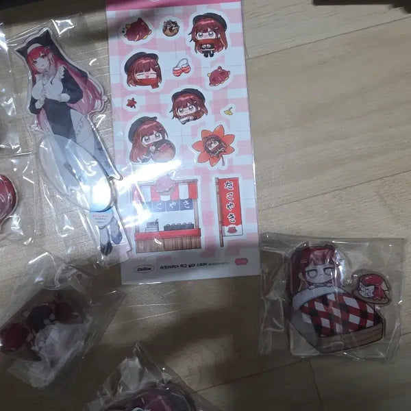 [BUNJANG] Rize Character Sticker and Acrylic Keyring Set / 리제