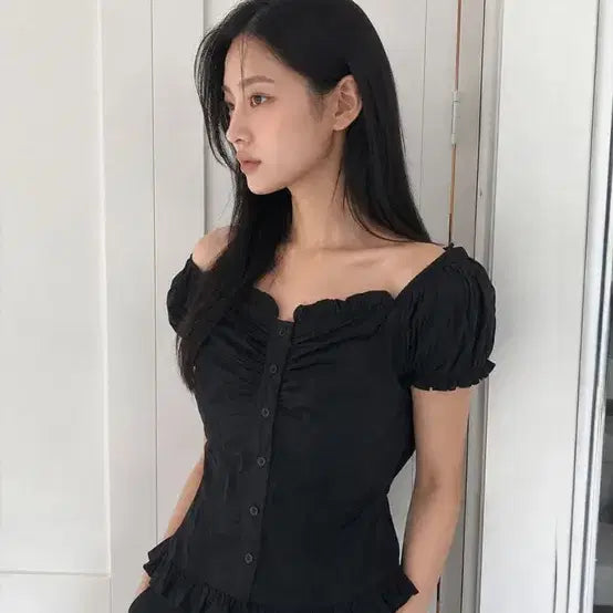 [BUNJANG] General Idea Blouse / 제너럴아이디어 블라우스(환승연애 현지 블라우스)