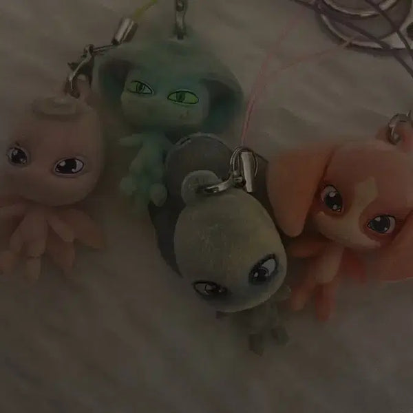 [BUNJANG] Miraculous Ladybug Kwami Keychain Set / 레이디버그 콰미 키링