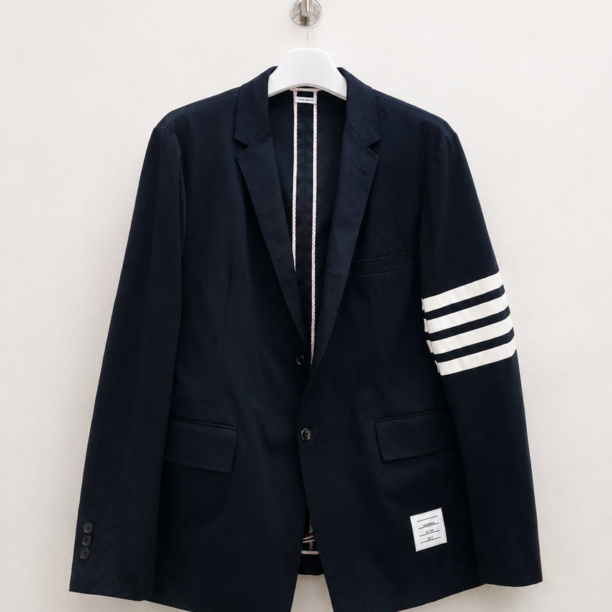 [BUNJANG] Thom Browne Classic Navy Blazer Jacket Size 5 / [중고]톰브라운 자켓 블레이저 클래식 네이비 5사이즈 ( 정품감정O )